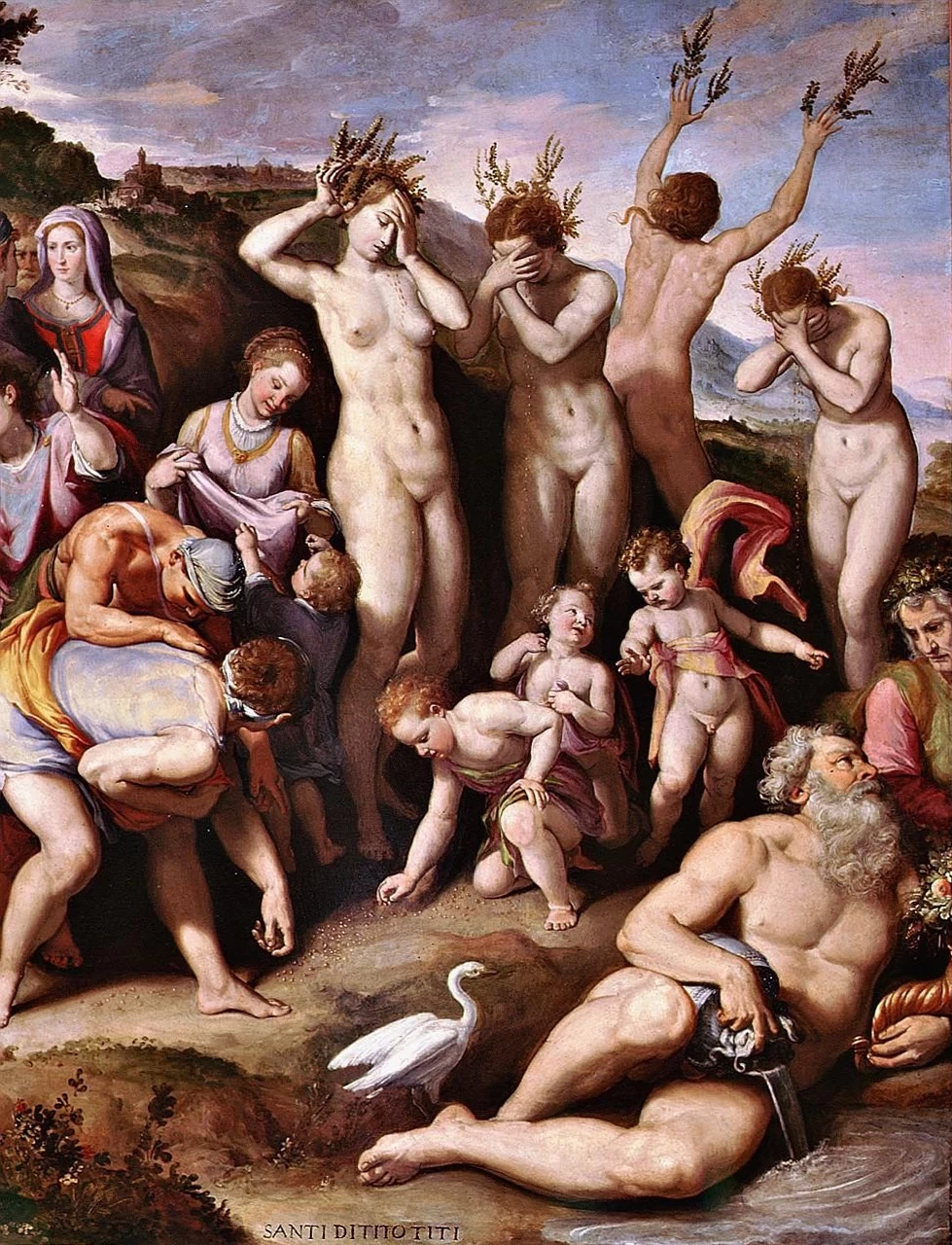 Metamorfosi delle sorelle di Fetonte - Museo di Palazzo vecchio, Firenze
